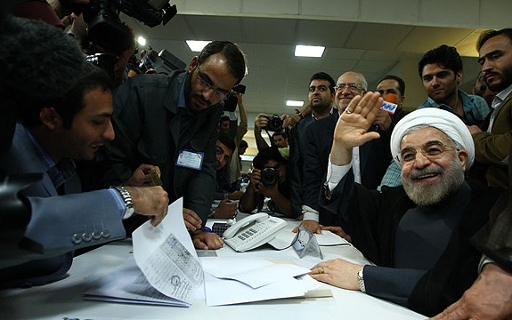 حسن روحانی رییس جمهور شد
