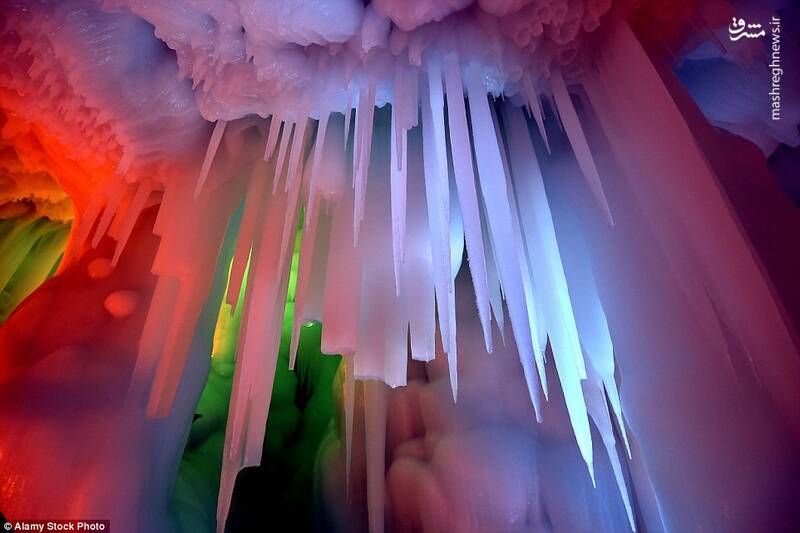 غار یخی شگفت‌انگیز+عکس