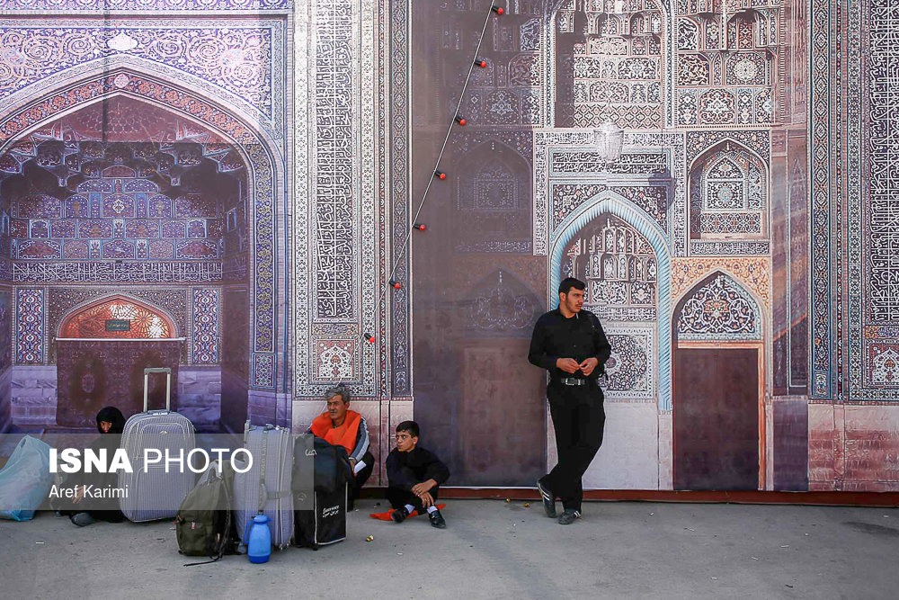 عزاداران اربعین در مرز مهران