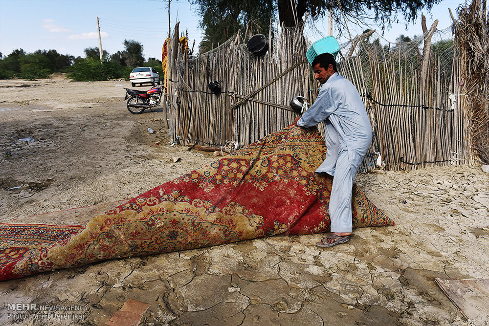 خسارت های سیل در بلوچستان +عکس