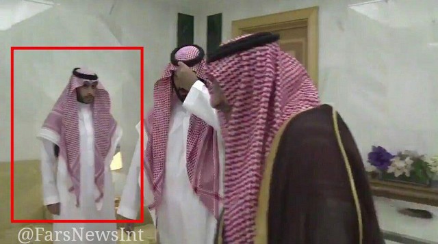 محافظ مسلح ولیعهد جدید عربستان!/عکس
