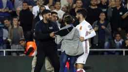 حمله به بازیکن رئال مادرید در بازی با رژیم صهیونیستی!