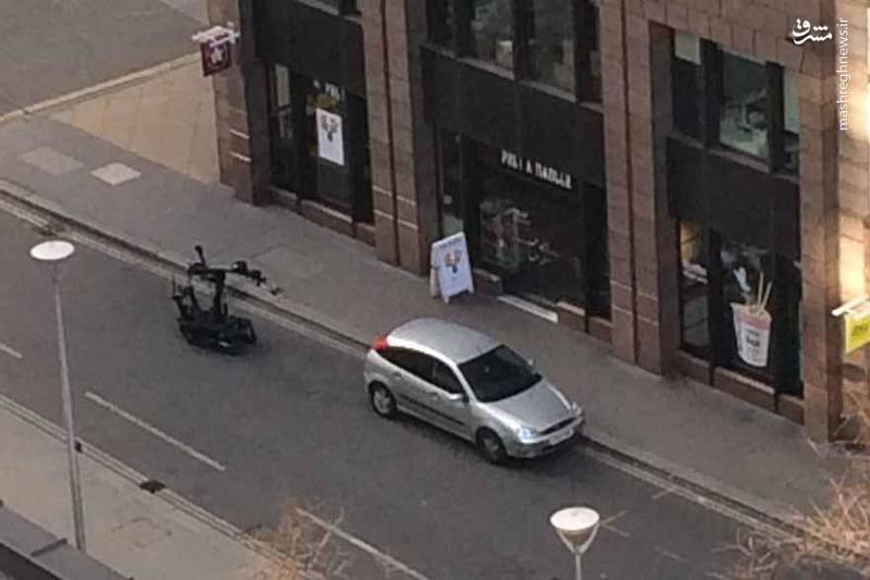 خودروی مشکوک، لندن را خلوت کرد+عکس