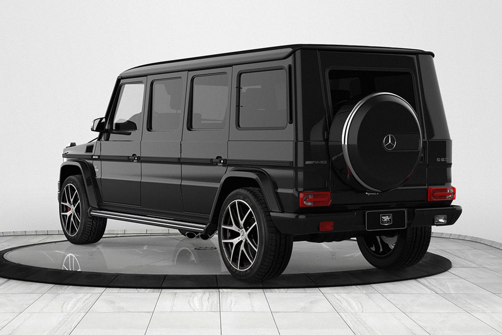 تبدیل مرسدس AMG G۶۳ به لیموزینی زره پوش! تبدیل مرسدس AMG G۶۳ به لیموزینی زره پوش!
