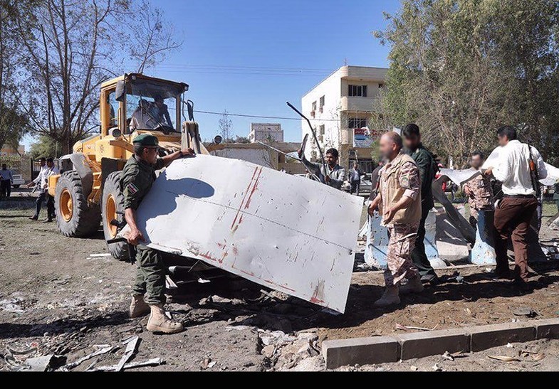 نیرو‌های ویژه سپاه در محل حمله تروریستی چابهار +تصاویر