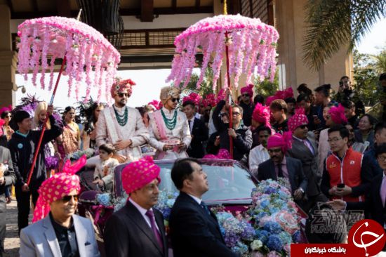 ازدواج جنجالی و پرهزینه زوج‌های هندی در چین +تصاویر