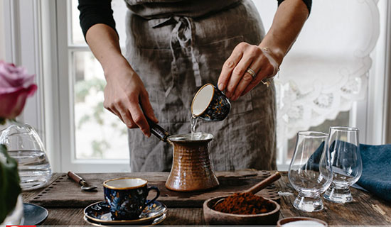 طریقه دم کردن قهوه به شکل حرفه ای