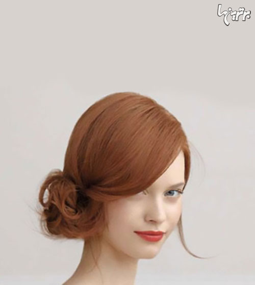 مدل موی گوجه ای؛ ساده و زیبا