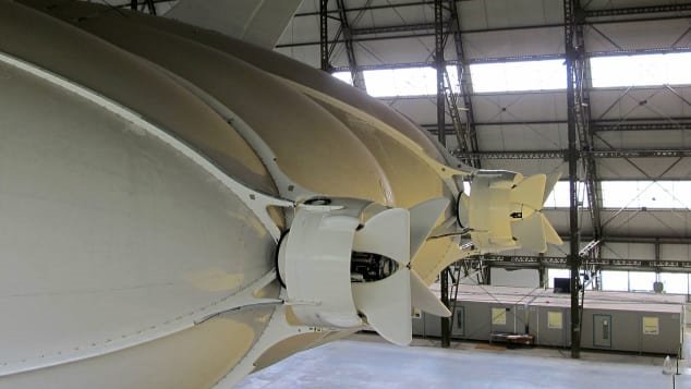بزرگترین کشتی هوایی جهان را ببینید بزرگترین کشتی هوایی جهان را ببینید