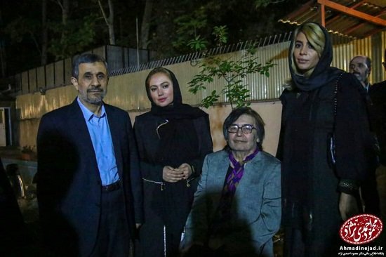 کدام بازیگران به افطاری احمدی نژاد رفتند؟