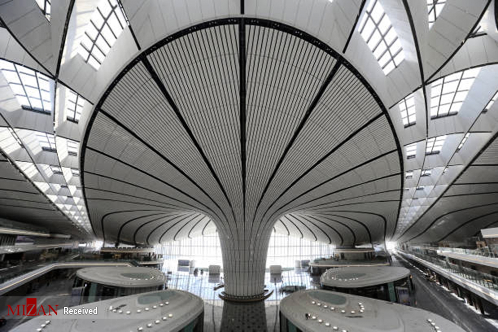 بزرگترین فرودگاه جهان در پکن + عکس
