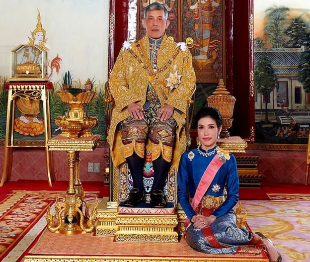 چرا پادشاه تایلند معشوقه خود را مجازات کرد؟+عکس
