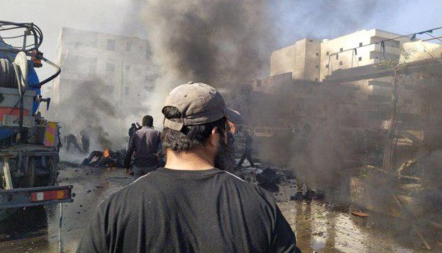 انفجار در «الباب» سوریه ده‌ها کشته و زخمی برجای گذاشت+ تصاویر