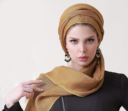 جدیدترین مدل بستن شال و روسری+تصاویر