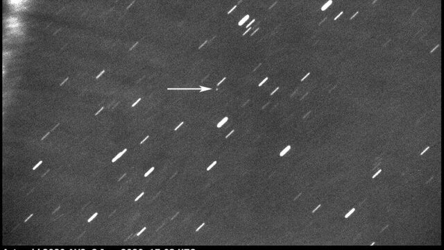 رصد اولین سیارک در مدار سیاره 
