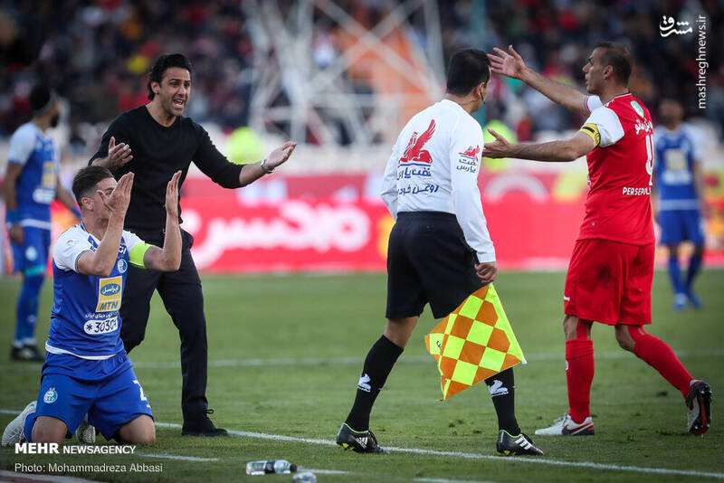 عصبانیت فرهاد مجیدی +تصاویر