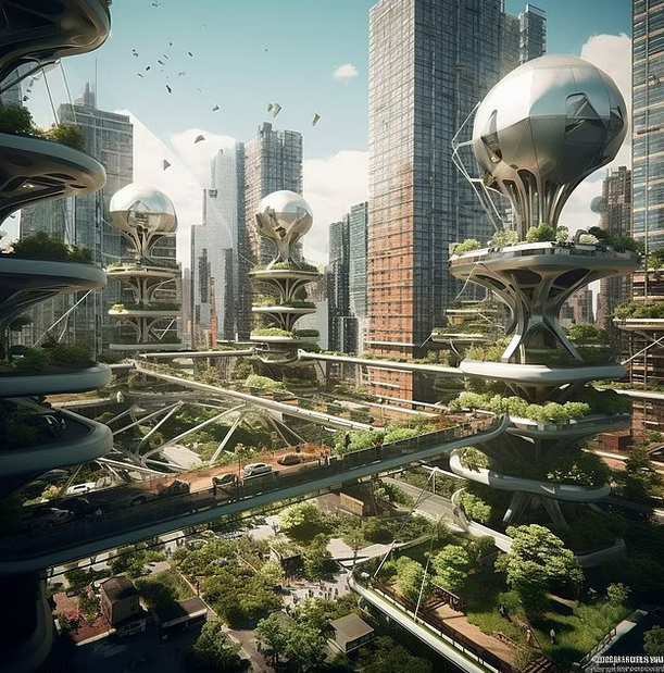 شهرهای آمریکا در ۲۰۵۰ به روایت هوش مصنوعی+ عکس