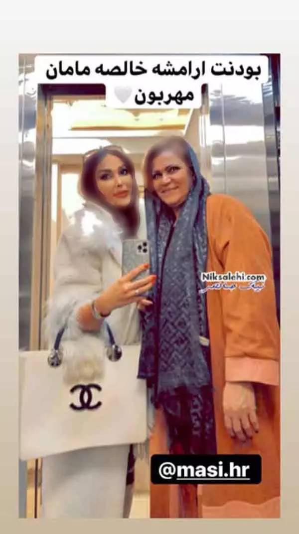 مادرزن جوان و زیبا نیکبخت واحدی+ عکس