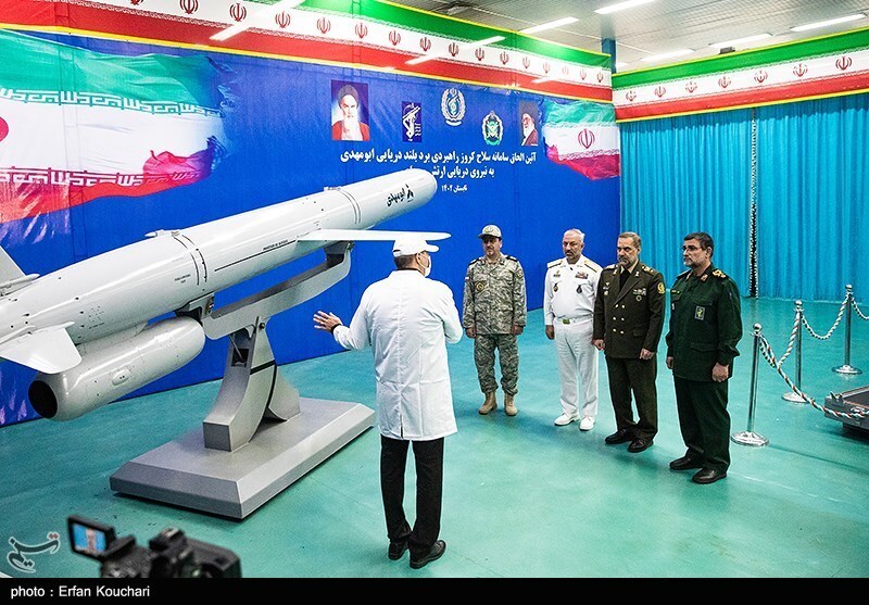 آئین الحاق موشک های کروز ابومهدی به نیروی دریایی ارتش و سپاه/ گزارش تصویری