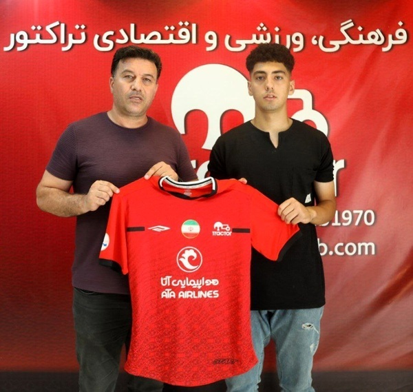 حضور وینگر ملی پوش در تراکتور+عکس