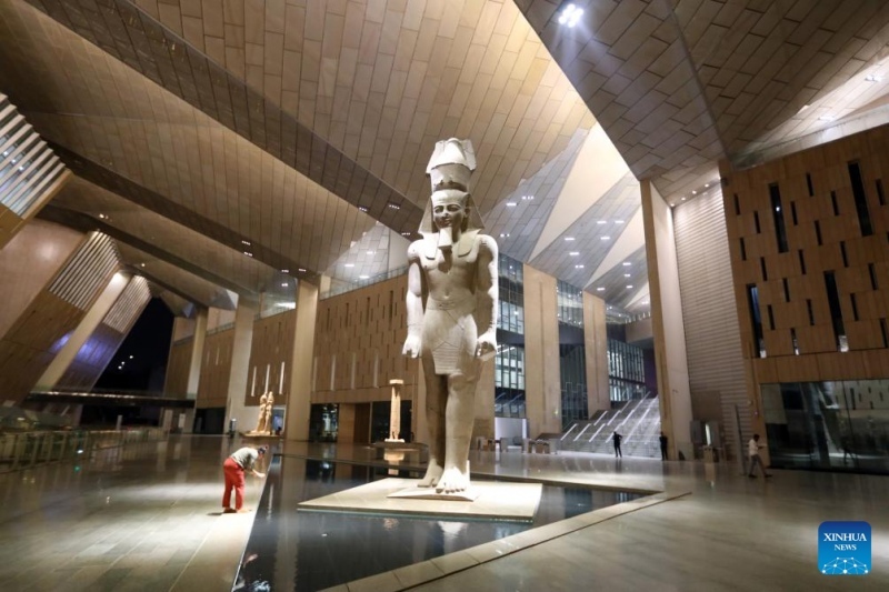 تصاویری از فرعون در موزه بزرگ مصر تصاویری از فرعون در موزه بزرگ مصر