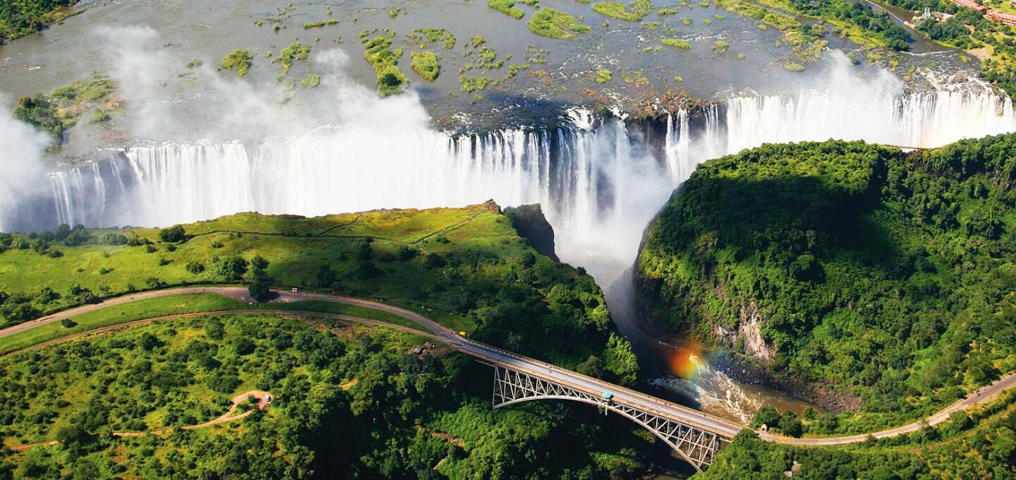 آبشار ویکتوریا یکی از عجایب جهان
