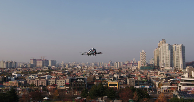 راه اندازی تاکسی هوایی در کره جنوبی + عکس