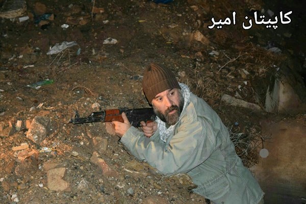 «علی انصاریان» در نقش شهید «مهدی رضایی» + فیلم