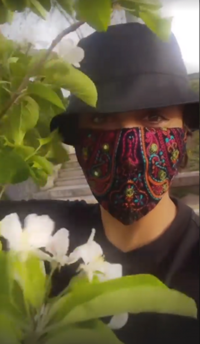 تیپ متفاوت شبنم فرشادجو در بهار ۱۴۰۰ +عکس