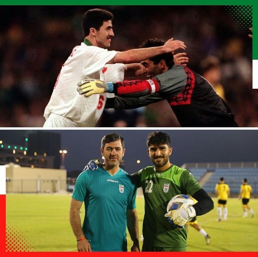 از پدر تا پسر، در کنار کریم باقری + عکس