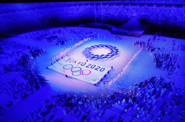 آغاز مراسم المپیک ۲۰۲۰ توکیو / پرچمداری نیکخواه و رستمیان در افتتاحیه / ابراز خوشحالی متفاوت کاروان آرژانتین در مراسم رژه+ عکس و فیلم