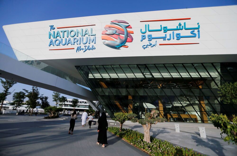 آکواریوم ابوظبی، بزرگترین آکواریوم خاورمیانه
