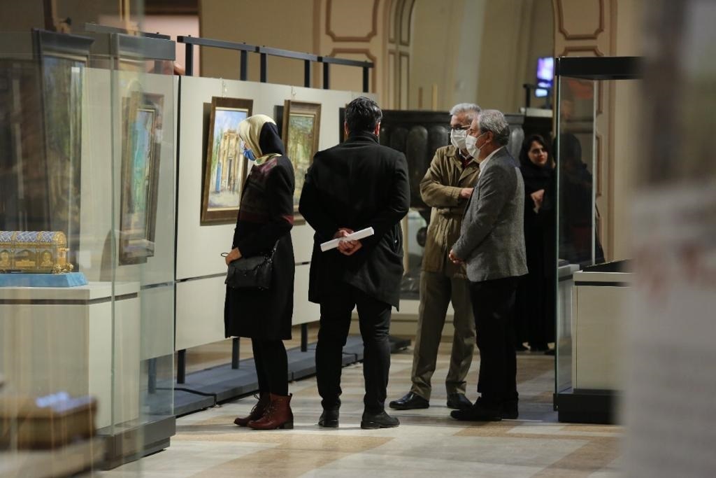 گشایش نمایشگاه آثار نقاشی استاد نادرعلی در موزه بانک ملی ایران