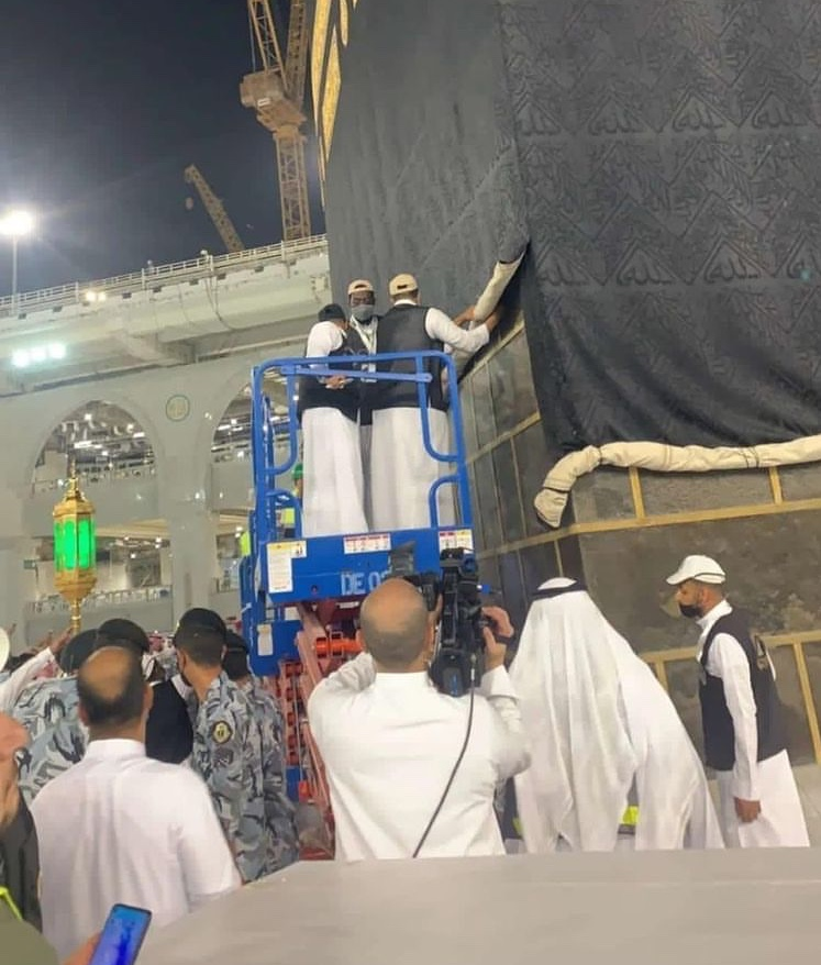 خانه خدا لباس احرام پوشید +عکس و فیلم