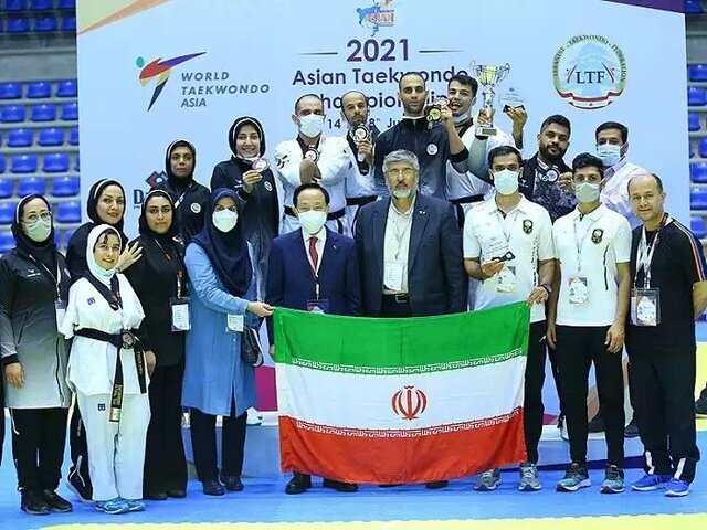قهرمانی تیم ملی پاراتکواندو ایران در آسیا قهرمانی تیم ملی پاراتکواندو ایران در آسیا
