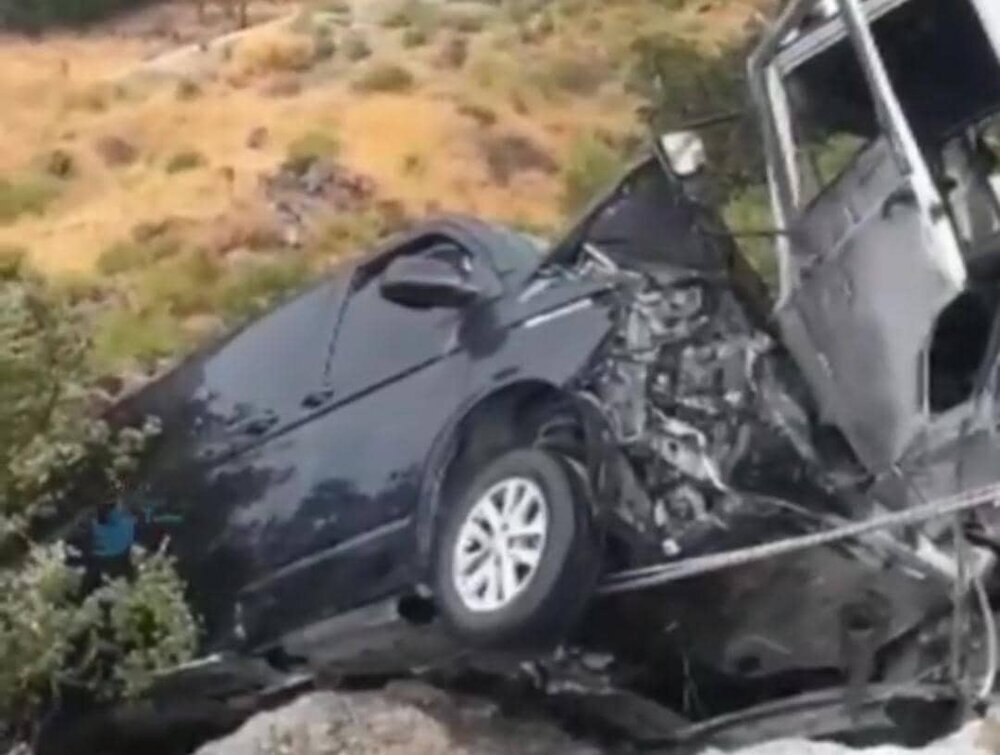 تصادف شدید ابراهیم تاتلیس خواننده معروف ترکیه در استان بدروم + فیلم