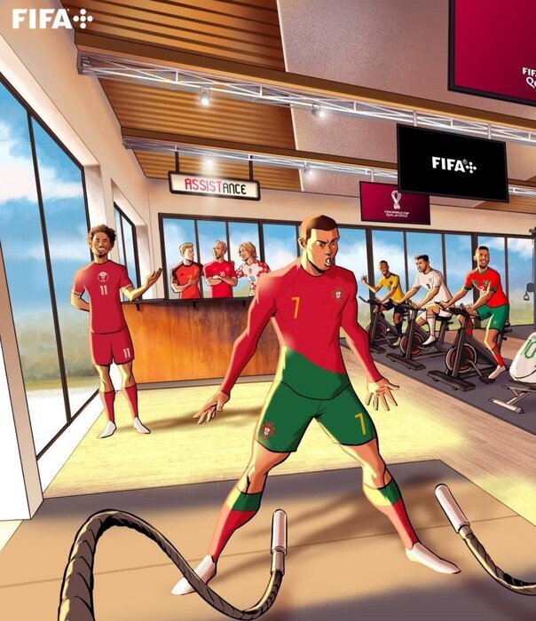 طرح دیدنی فیفا برای جام‌جهانی