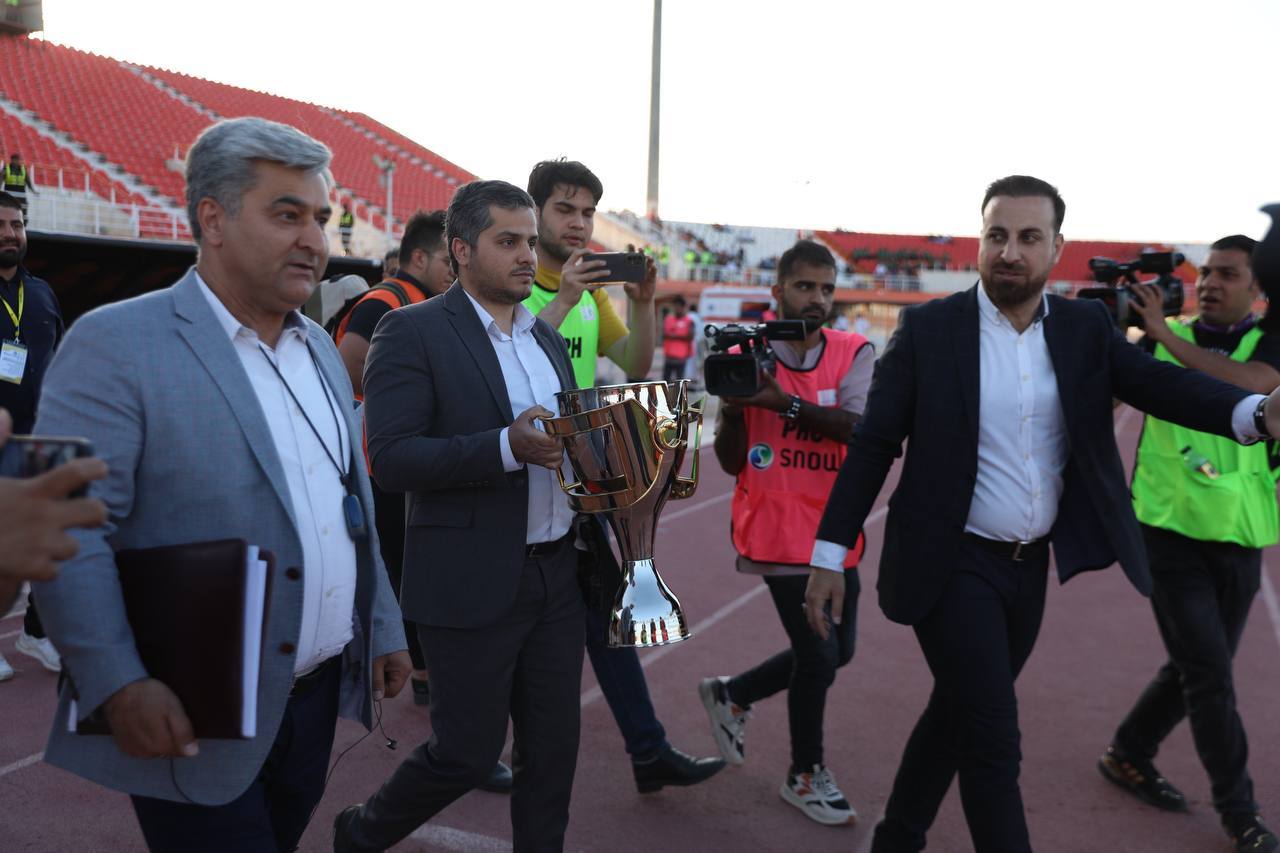 رونمایی از جام قهرمانی لیگ برتر