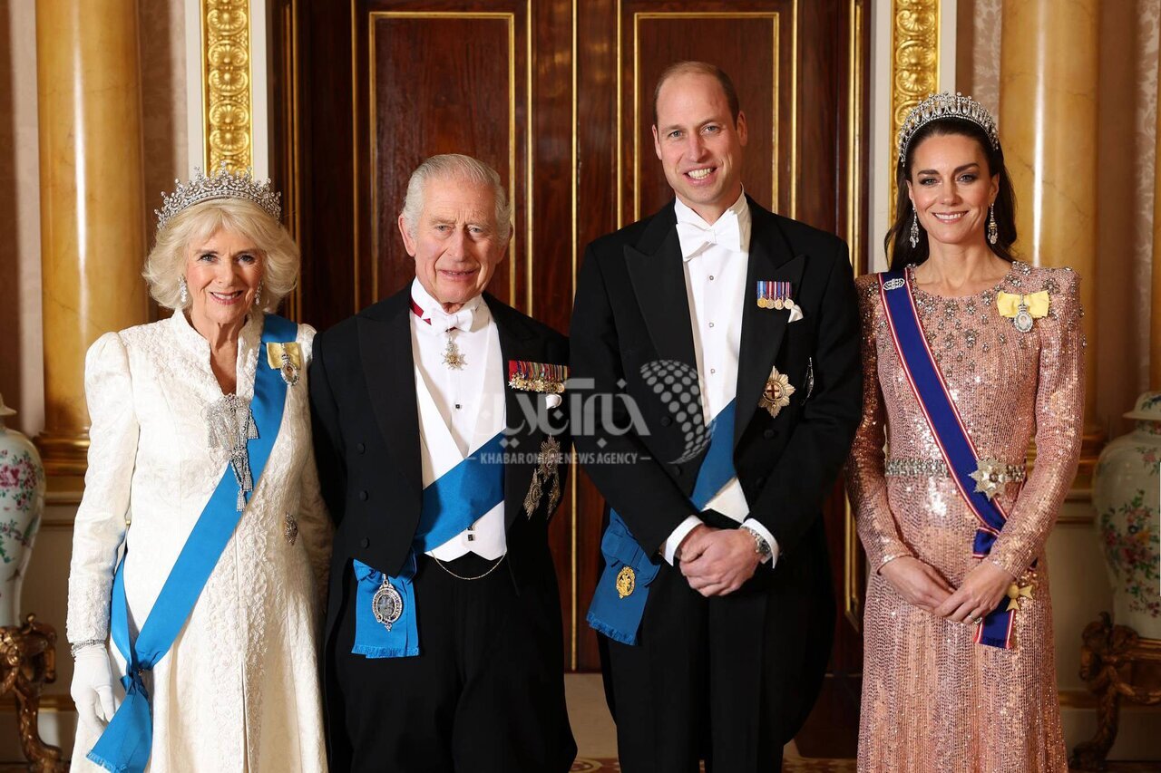 خودنمایی خاندان سلطنتی انگلیس با جواهرات ملکه الیزابت+ عکس